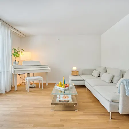Stilvoll Leben Mit Piano & Balkon 7 Min Zu Bhf